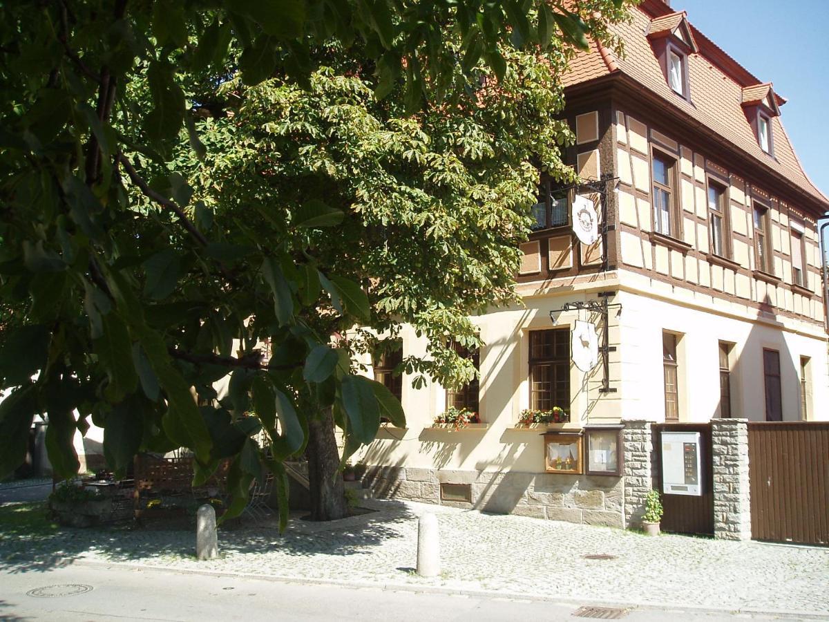 Gasthof Pension Zum Goldenen Hirschen Burgbernheim Dış mekan fotoğraf